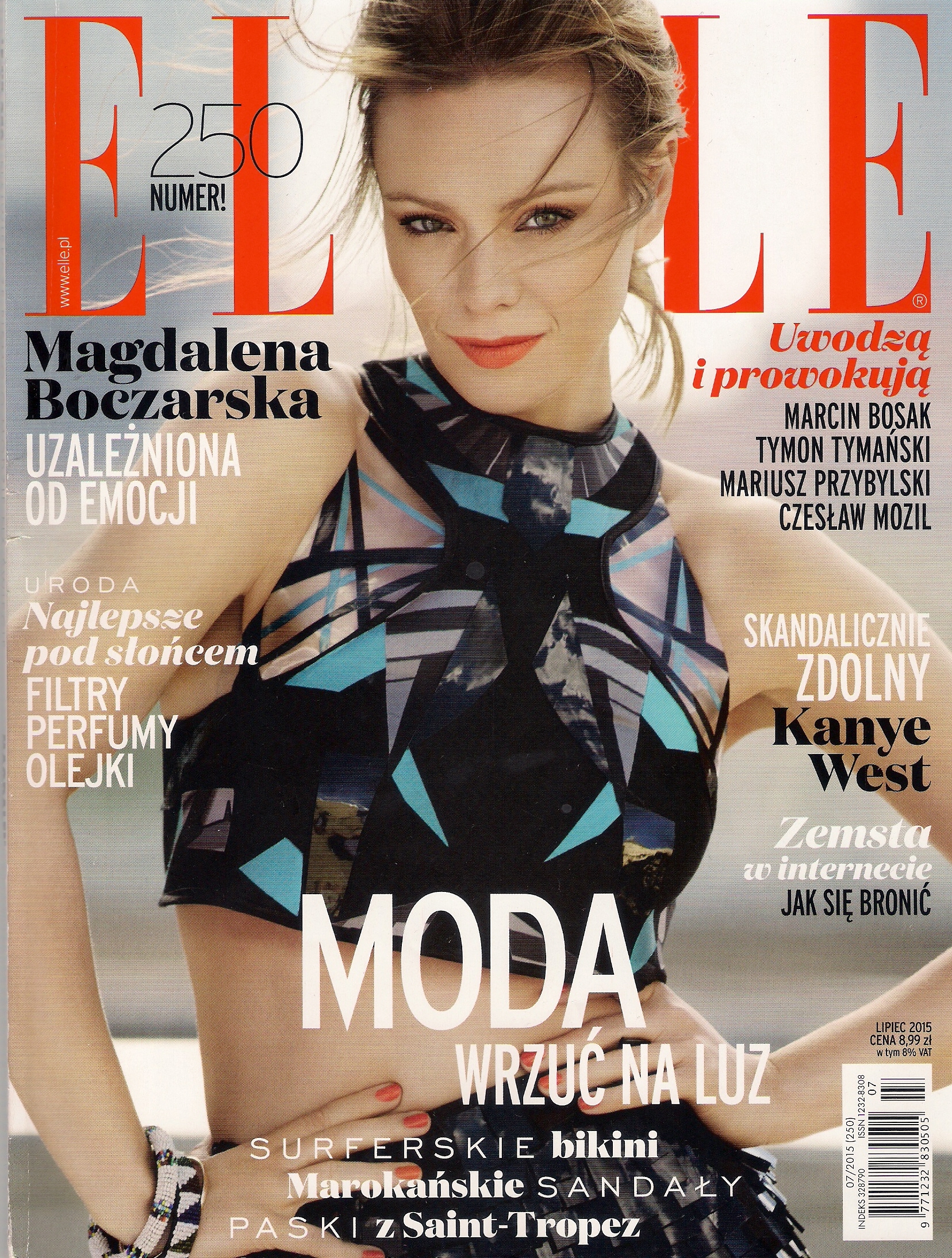 MIESIĘCZNIK ELLE / Lipiec 2015